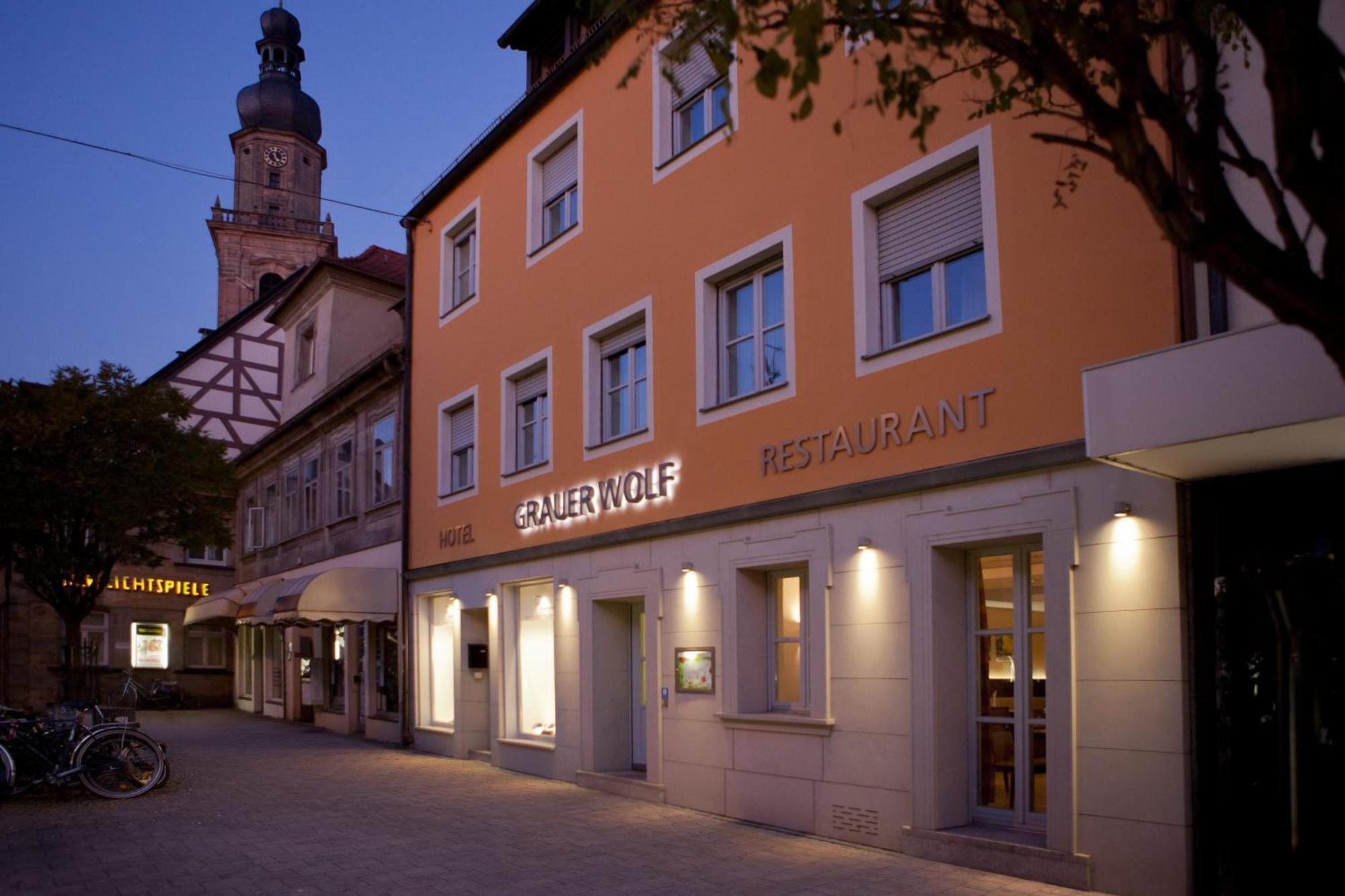 Altstadthotel Grauer Wolf Erlangen Exteriör bild